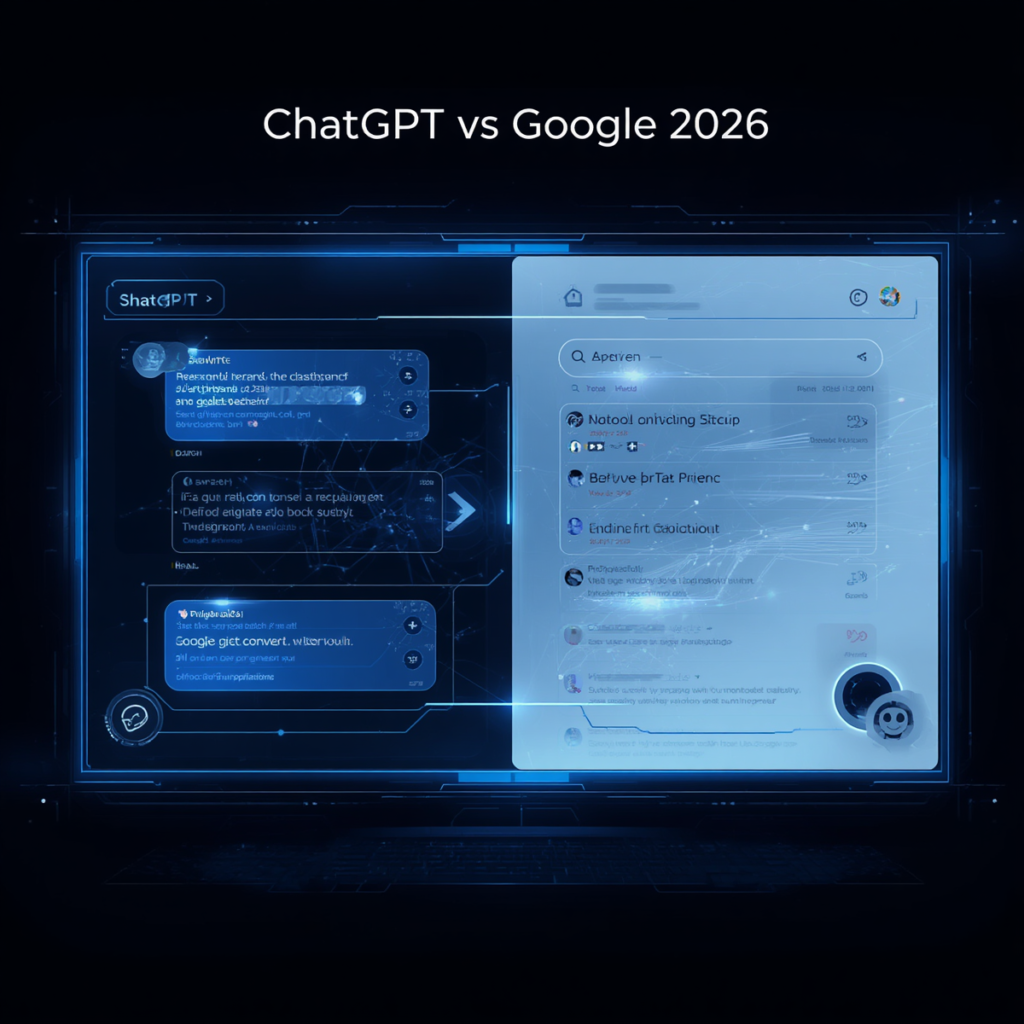 ChatGPT vs Google comparison guide 2026