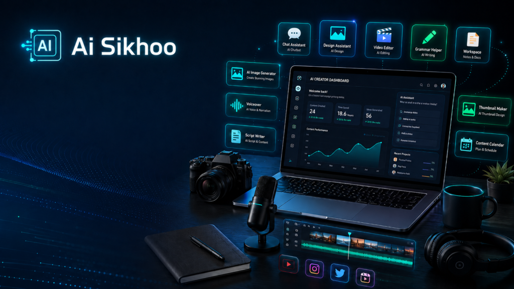 Top Free AI Tools Every Content Creator Should Use in 2026 Top free AI tools for content creators in 2026 for writing, video editing, design, thumbnails, and content planning